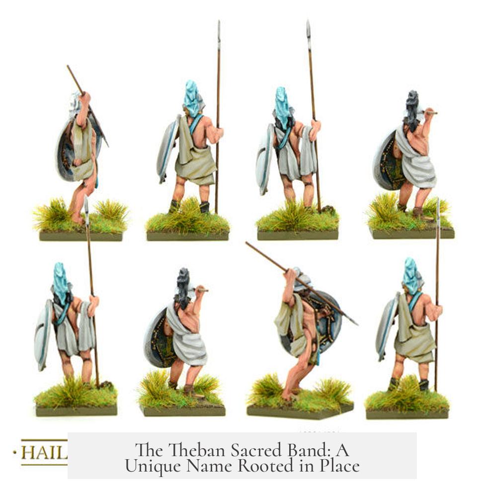 The Theban Sacred Band: A Unique Name Rooted in Place