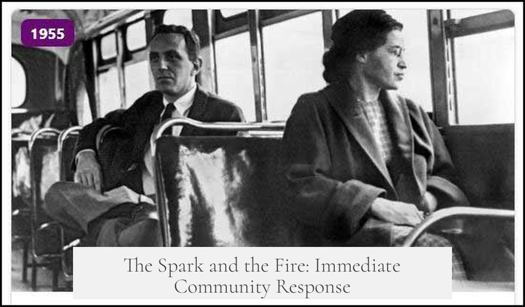 The Spark and the Fire: Immediate Community Response