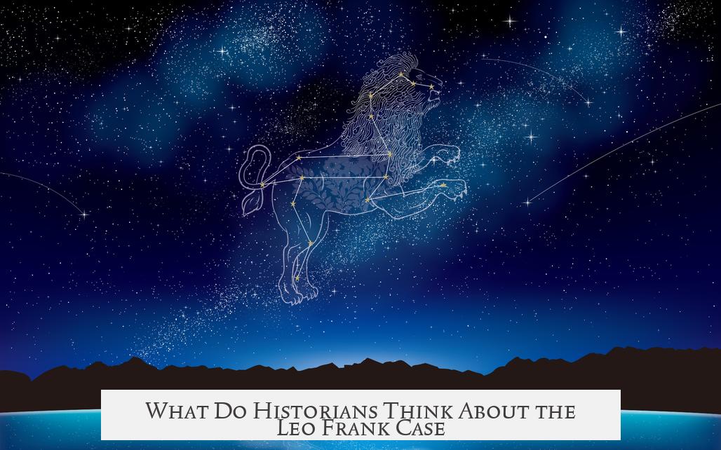 What Do Historians Think About the Leo Frank Case?