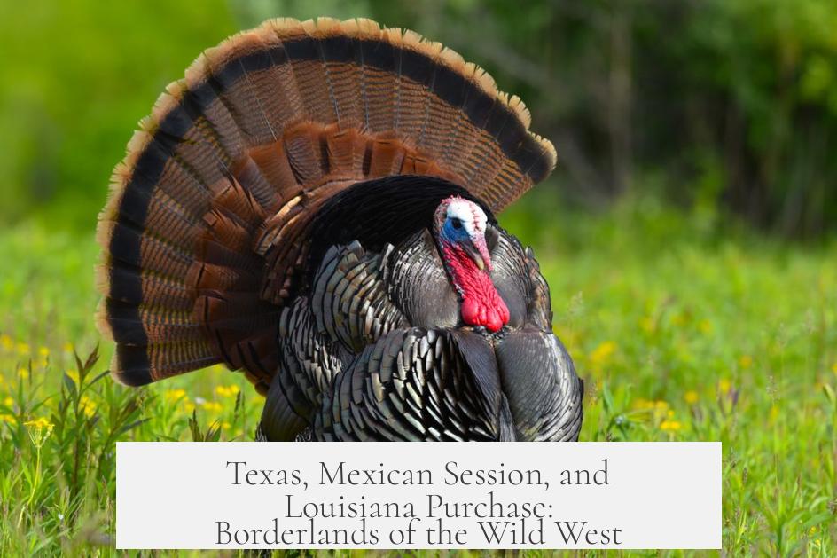 Texas, Mexican Session, and Louisiana Purchase: Borderlands of the Wild West