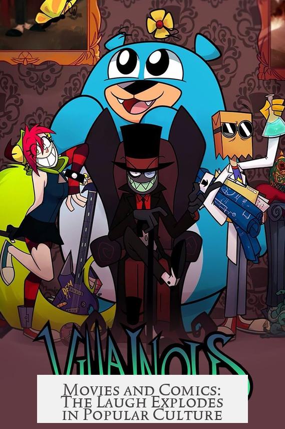 Movies and Comics: The Laugh Explodes in Popular Culture