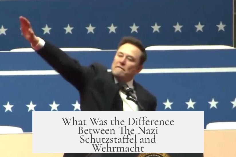 What Was the Difference Between The Nazi Schutzstaffel and Wehrmacht?