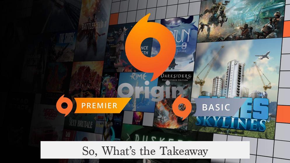 So, What’s the Takeaway?