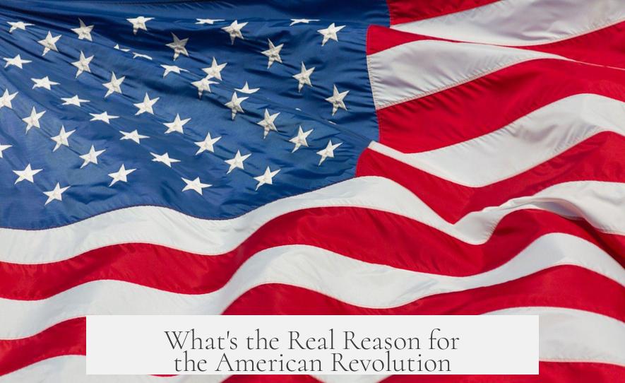 What's the Real Reason for the American Revolution?