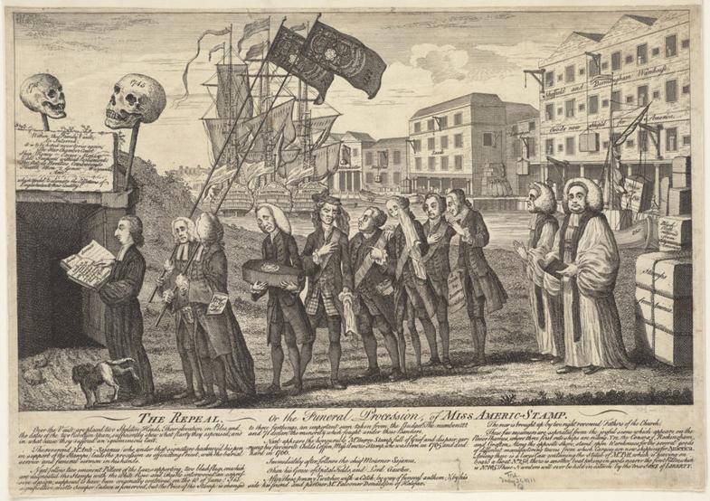 Townshend Acts and the Remaining Tea Tax