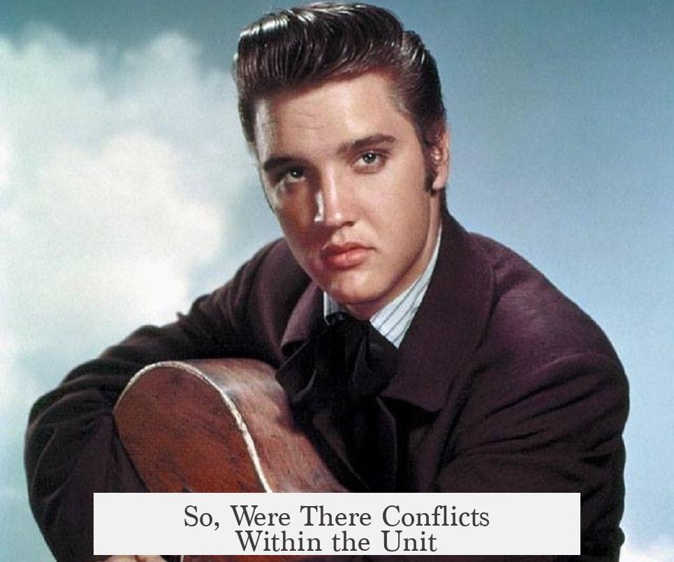 So, Were There Conflicts Within the Unit?