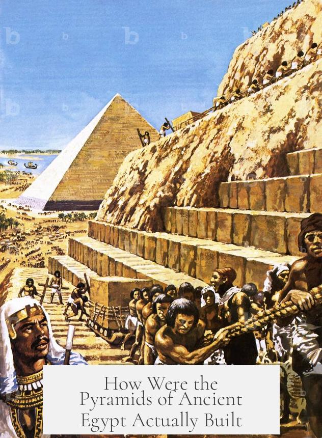 How Were the Pyramids of Ancient Egypt Actually Built?