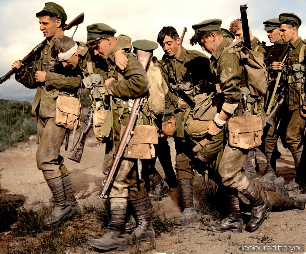 Captured trenches immediately faced counterattacks supported by artillery and machine guns. Combat shifted toward combined arms tactics, where small infantry units (8-16 men) coordinated closely with tanks, aircraft, and artillery. This ensured attacks were better planned and supported.
