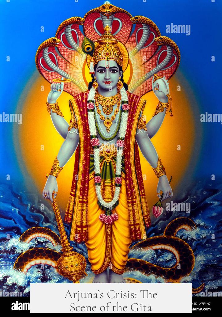 Arjuna’s Crisis: The Scene of the Gita