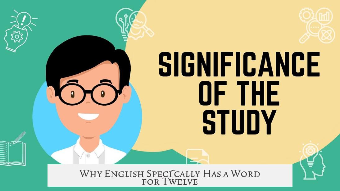 Why English Specifically Has a Word for Twelve
