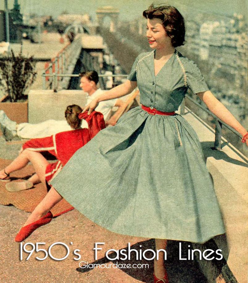 1950s Fashion: Pastels and Bold Patterns Coexist