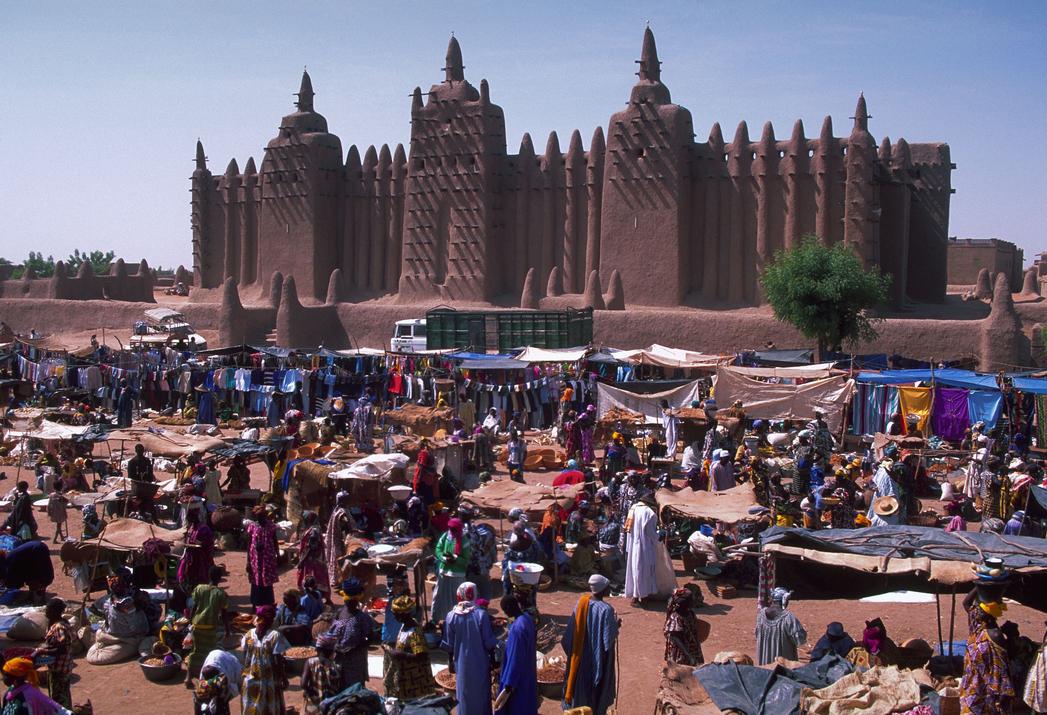 Social and political structures in Mali probably emphasized different expressions of power, including oral traditions, administrative control, and religious influence, over architectural grandeur.