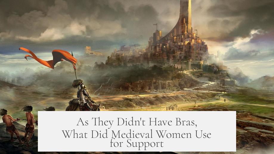 As They Didn't Have Bras, What Did Medieval Women Use for Support?