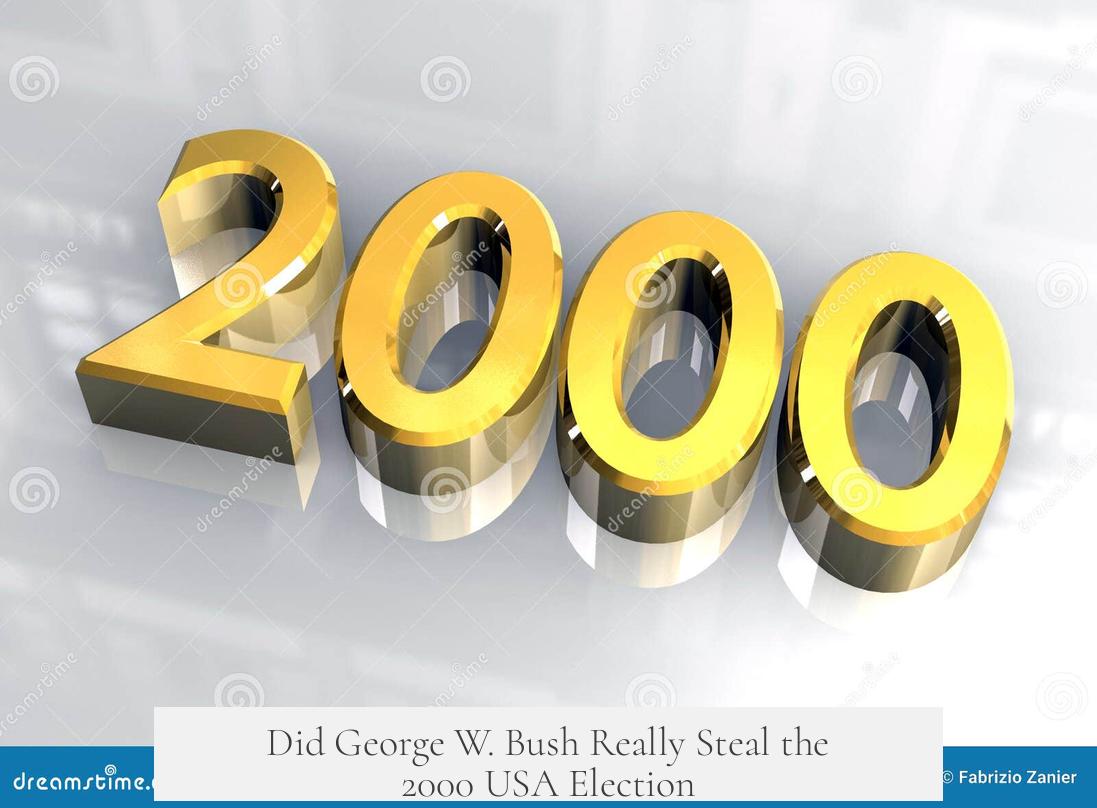 Did George W. Bush Really Steal the 2000 USA Election?
