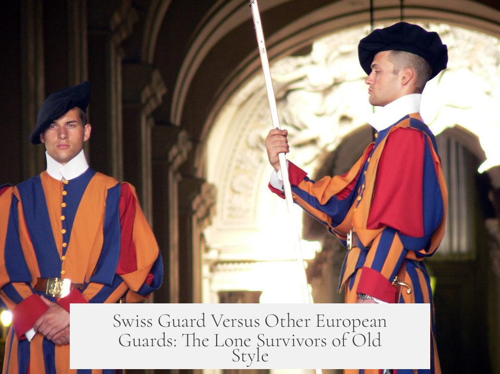 Swiss Guard Versus Other European Guards: The Lone Survivors of Old Style