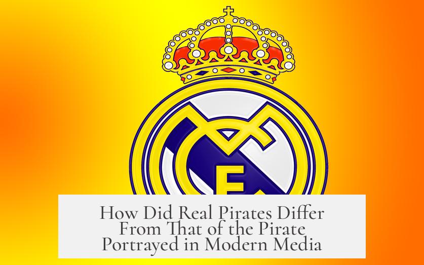 How Did Real Pirates Differ From That of the Pirate Portrayed in Modern Media?