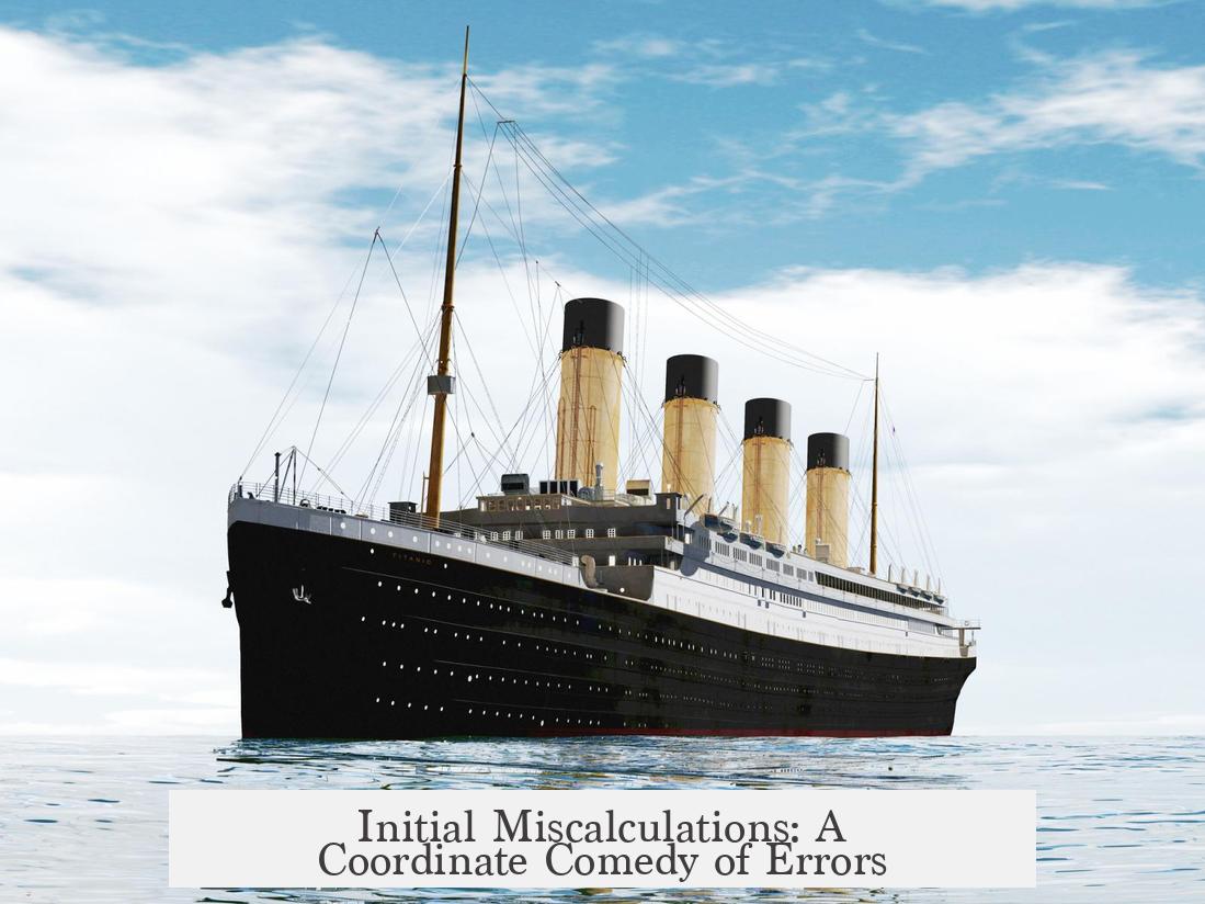 Initial Miscalculations: A Coordinate Comedy of Errors