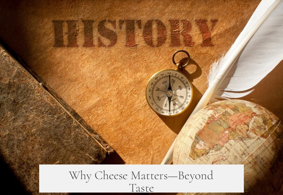 Why Cheese Matters—Beyond Taste