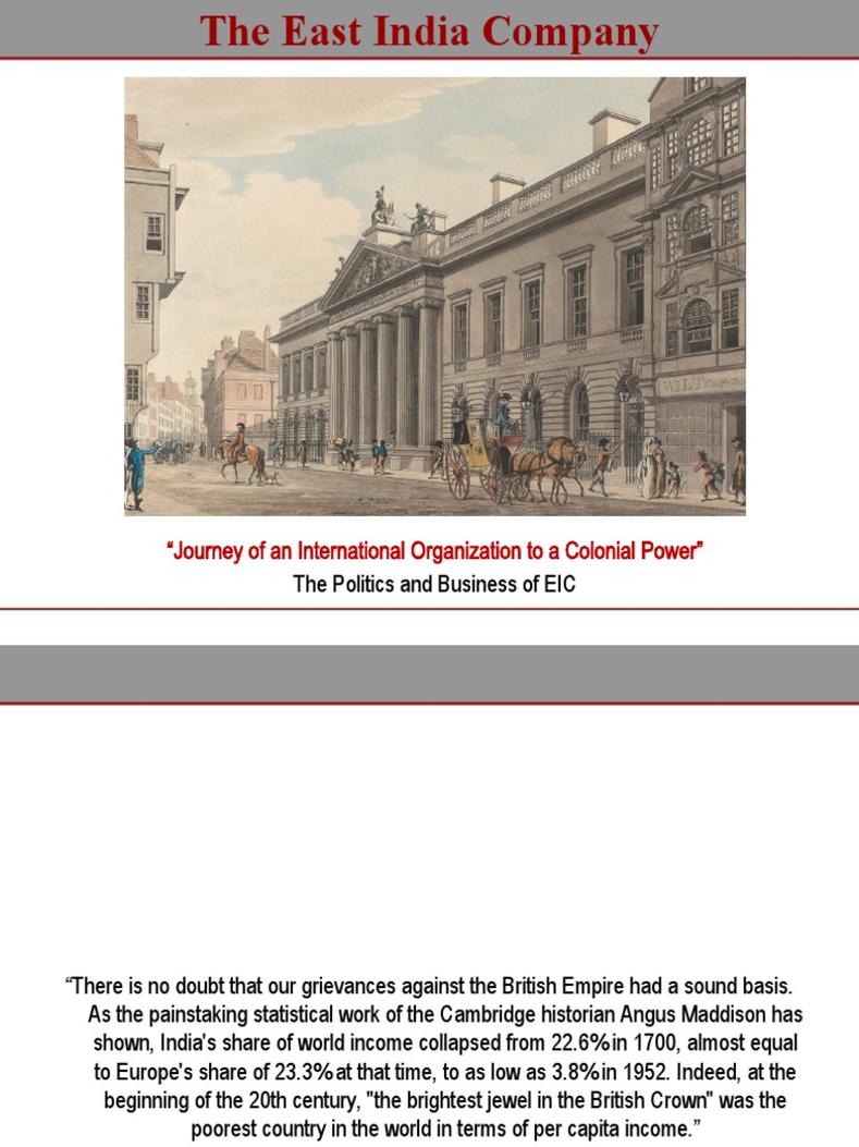 At its height, the East India Company (EIC) commanded immense wealth and power, controlling vast Indian territories and exercising military authority. It held extralegal privileges such as trade monopolies and legal exemptions, granted by imperial charters and local rulers. Its closest comparable entity is the Dutch East India Company (VOC), which shared similar features in wealth, military influence, and semi-sovereign status.
