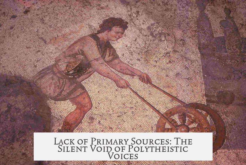 Lack of Primary Sources: The Silent Void of Polytheistic Voices