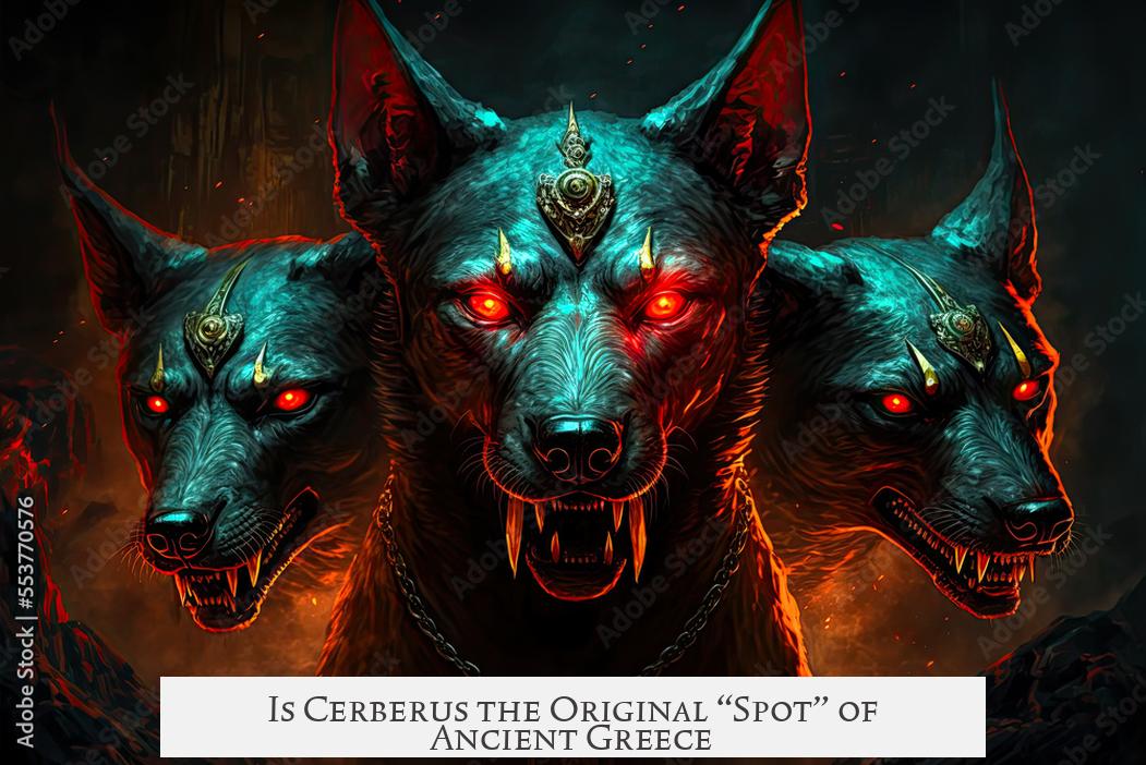 Is Cerberus the Original “Spot” of Ancient Greece?