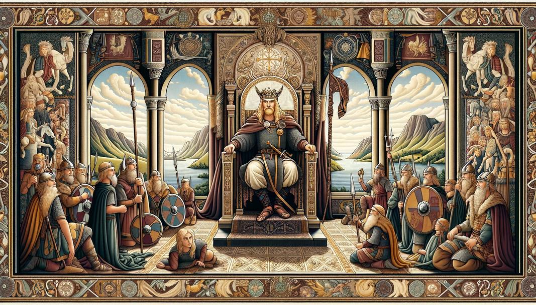 Historians such as Claus Krag argue that the so-called "Fairhair dynasty" likely ended in the late 10th century, contradicting later medieval claims that Harald Fairhair and his descendants continuously occupied the Norwegian throne. The constructed lineage found in saga literature served national identity and legitimacy rather than reflecting political reality.