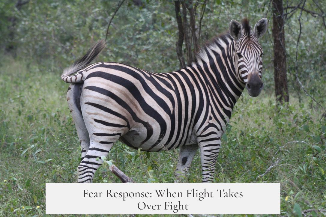 Fear Response: When Flight Takes Over Fight