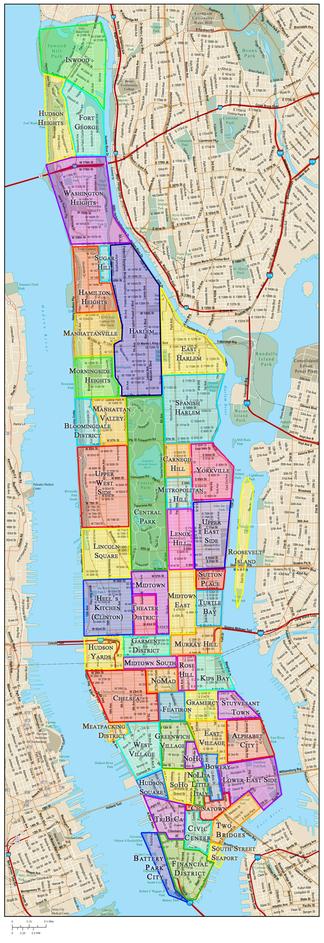 The boroughs retained their original names based on historical and geographic identities rather than county names, which may be less familiar: