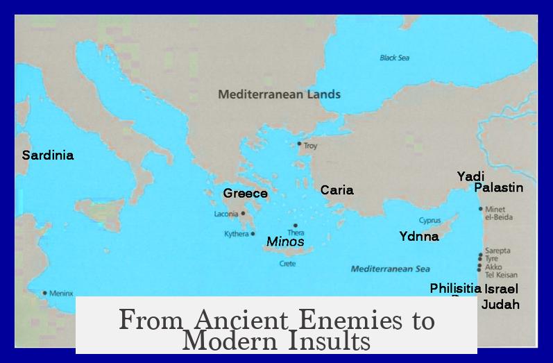 From Ancient Enemies to Modern Insults