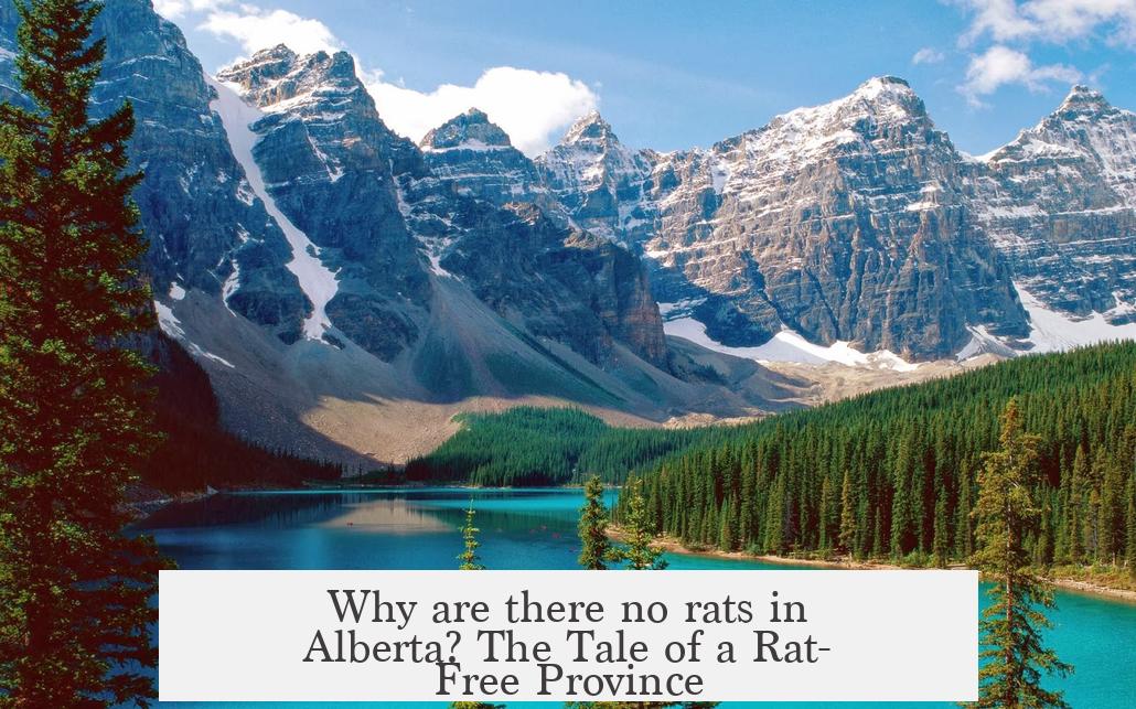 Why are there no rats in Alberta? The Tale of a Rat-Free Province