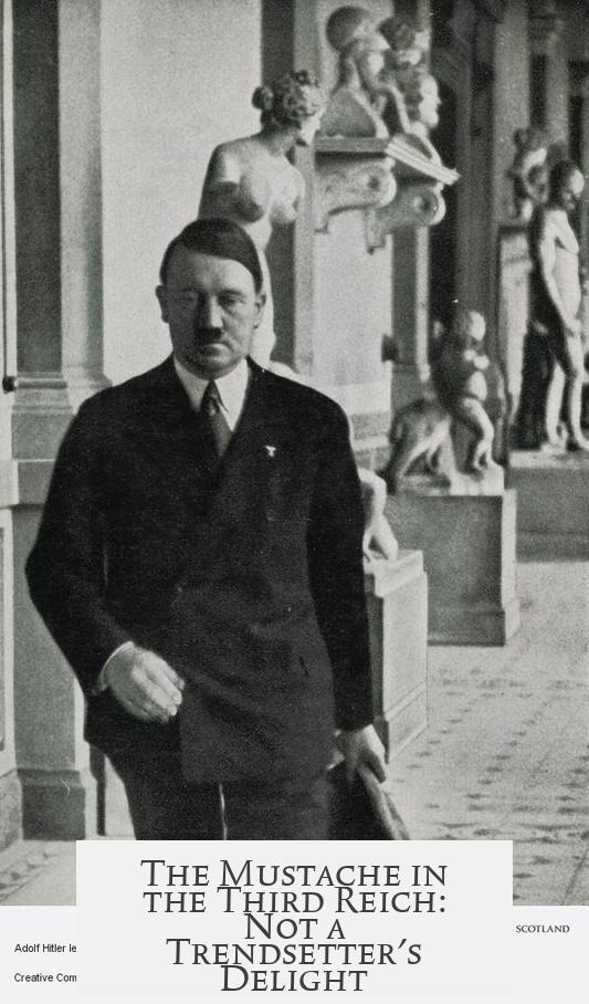 The Mustache in the Third Reich: Not a Trendsetter's Delight