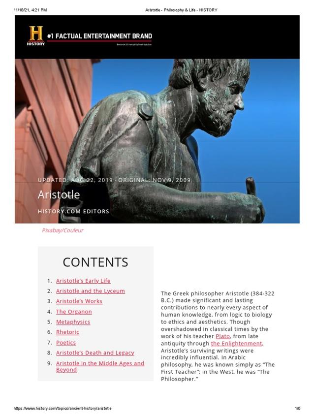 In philosophy, Aristotle made major advances in logic and ethics. He essentially founded formal logic as a philosophical discipline. More recently, Aristotelian virtue ethics has gained renewed significance, standing alongside Kantian ethics and utilitarianism as a major ethical framework. His work still informs contemporary philosophical debate and education.