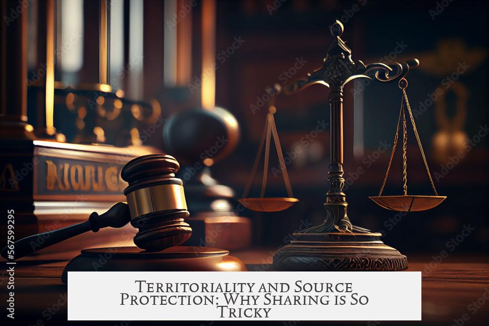 Territoriality and Source Protection: Why Sharing is So Tricky