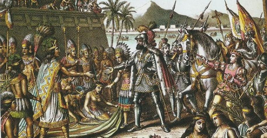 The Spanish did not conquer the Aztecs solely because of military superiority. Hernán Cortés’s conquest relied largely on exploiting internal divisions within the Aztec Empire, forming powerful native alliances, and the devastating impact of European diseases, alongside limited but impactful use of European weapons and strategic leadership.