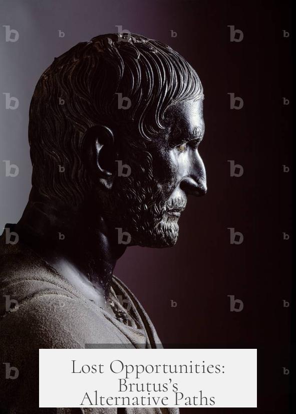 Lost Opportunities: Brutus’s Alternative Paths