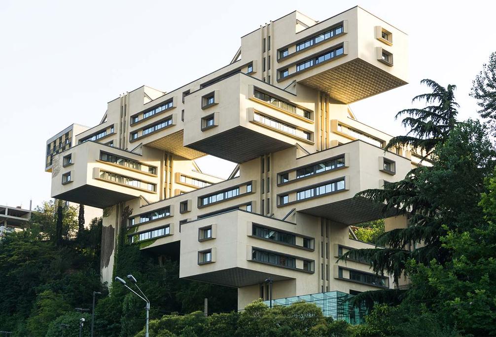 Brutalist architecture screams Soviet Union because of the USSR’s massive postwar housing projects, reliance on reinforced concrete, and the style’s symbolic connection to Soviet ideologies and economic realities.It's not just an accident of style—it’s a direct reflection of history, politics, and industry all rolled into one massive concrete slab.