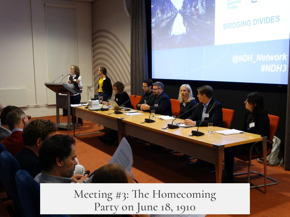 Meeting #3: The Homecoming Party on June 18, 1910
