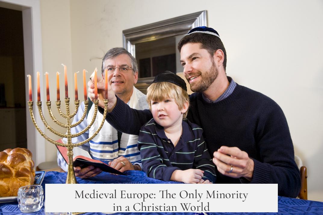 Medieval Europe: The Only Minority in a Christian World