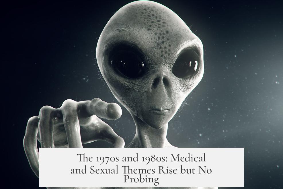 The 1970s and 1980s: Medical and Sexual Themes Rise but No Probing
