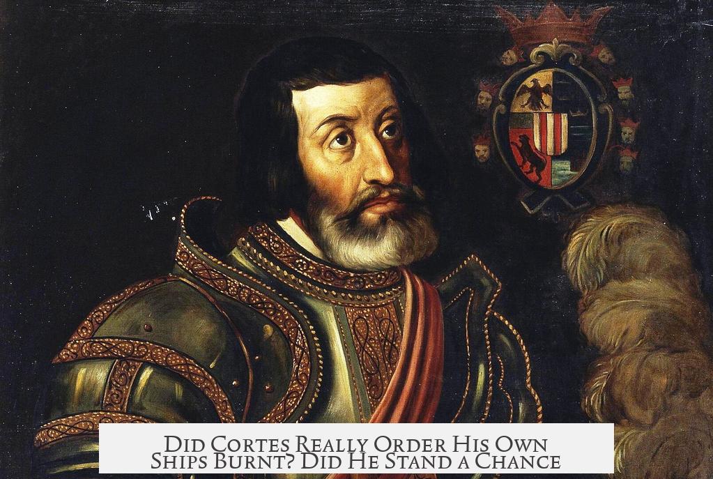 Did Cortes Really Order His Own Ships Burnt? Did He Stand a Chance?
