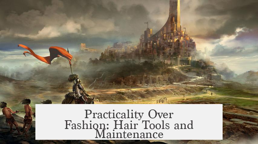 Practicality Over Fashion: Hair Tools and Maintenance