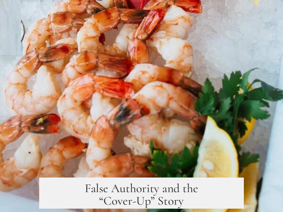 False Authority and the “Cover-Up” Story