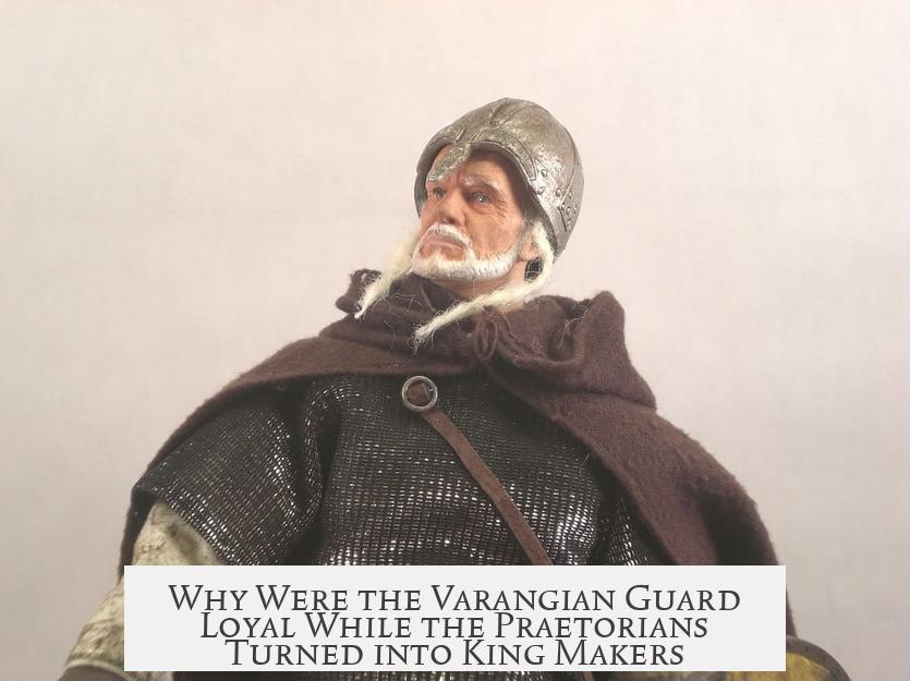 Why Were the Varangian Guard Loyal While the Praetorians Turned into King Makers?
