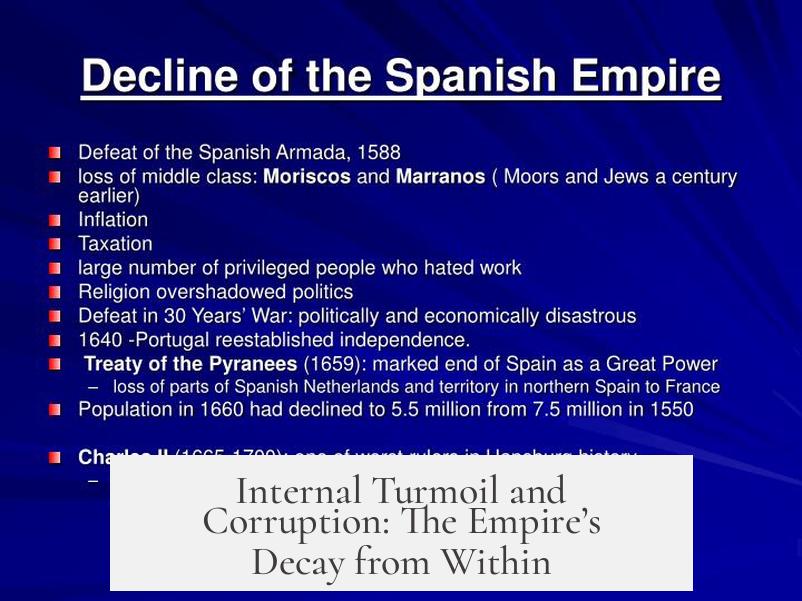 Internal Turmoil and Corruption: The Empire’s Decay from Within