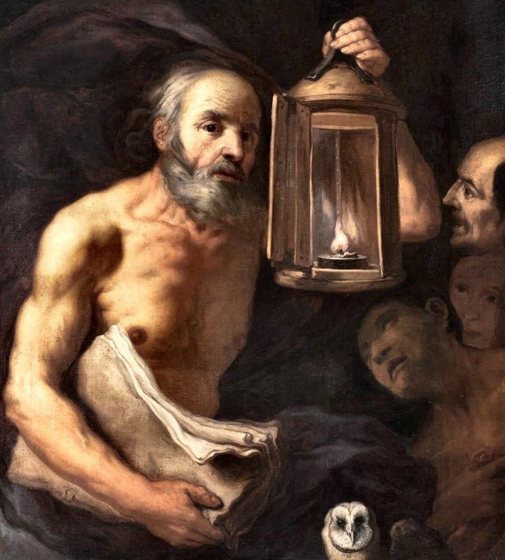 The anecdote fits the style of later satirical tales meant to highlight philosophical tensions. It contrasts Platonism’s abstract theorizing with the Cynic school’s biting, practical wit. Cynicism often mocked the intellectualism and social pretensions of Plato and his followers. The "plucked chicken" story aligns well with this tradition of pointed humor.