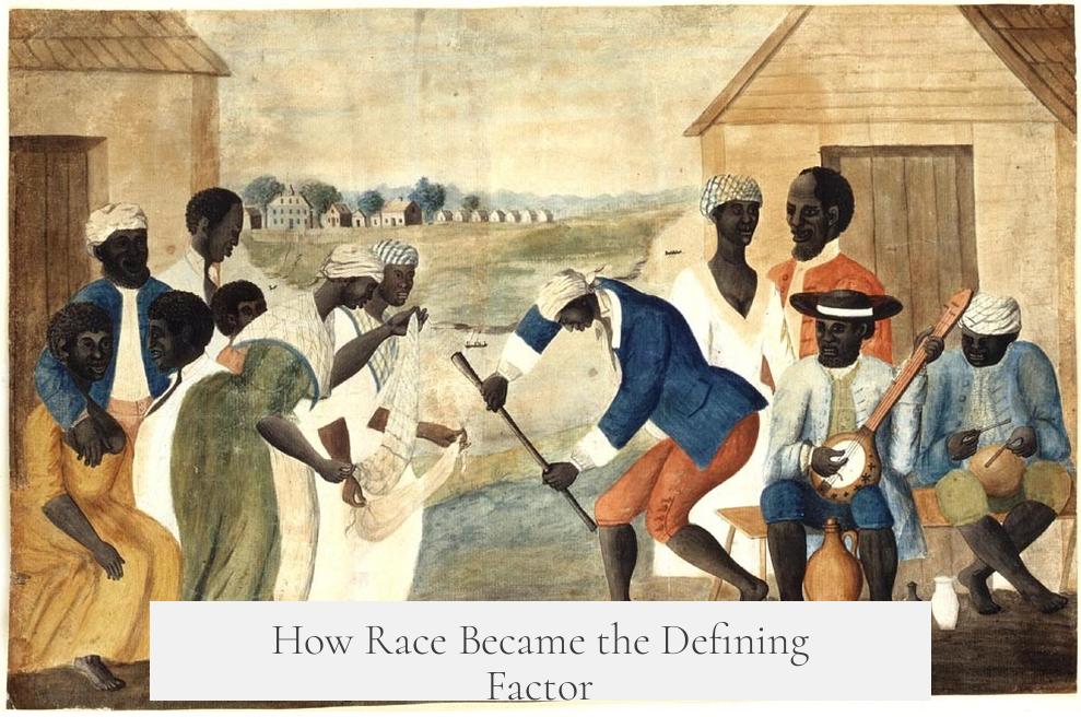 How Race Became the Defining Factor