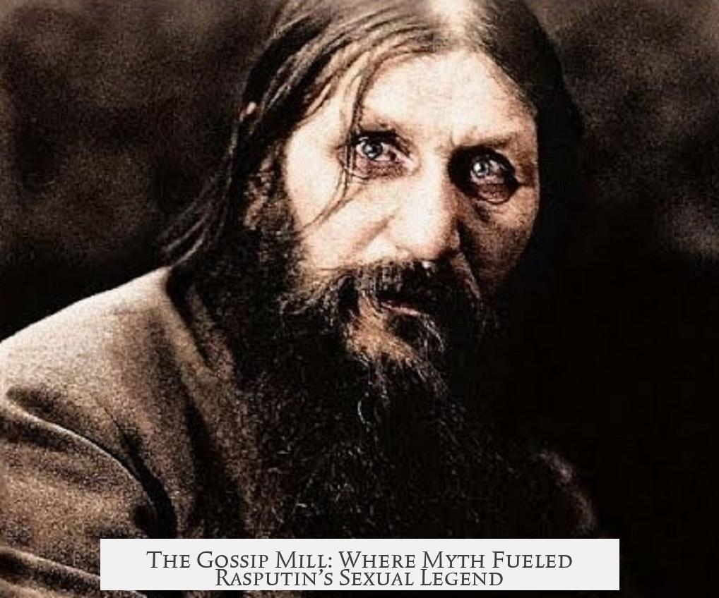 The Gossip Mill: Where Myth Fueled Rasputin’s Sexual Legend