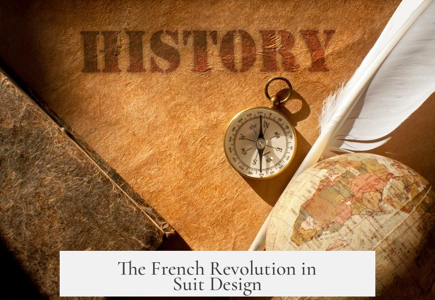 The French Revolution in Suit Design