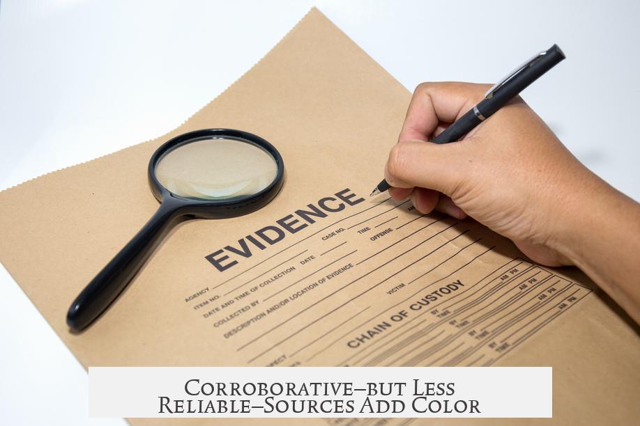 Corroborative—but Less Reliable—Sources Add Color