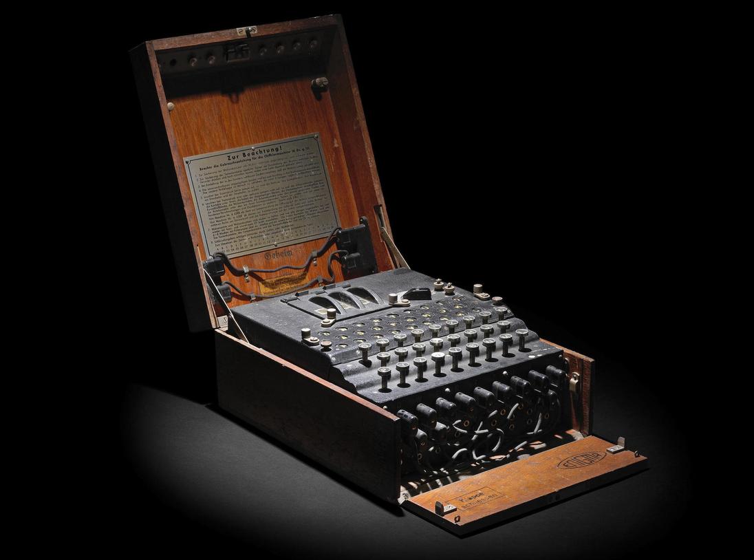 The real Enigma machine encrypted messages using a complex electromechanical system. When an operator pressed a key on its keyboard, an electrical circuit completed through several rotating rotors. Each rotor substituted one letter for another and moved after each key press, changing the substitution pattern continuously. This mechanism ensured the same letter would be encoded differently each time it appeared in a message, making interception and decryption without proper settings extremely challenging.